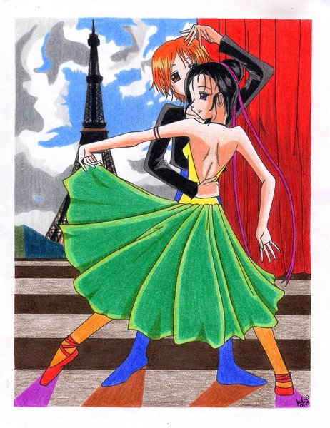 Dancers in Paris