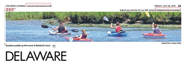 245th News Journal Panorama-Kayakers