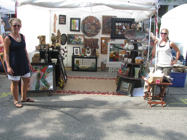 Royal Oak 2010 Art show displaying our work