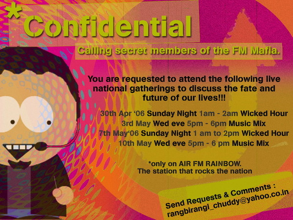 Radio Show monthly