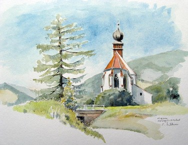 Gothic Church in Austria 