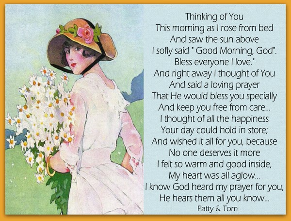 Thinking Of You...