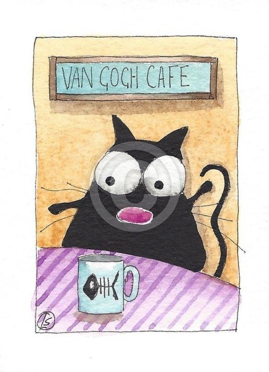 Van Gogh cafe
