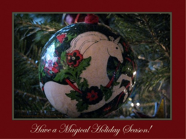 Unicorn Ornament