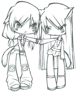 nai + iya = pencil lineart
