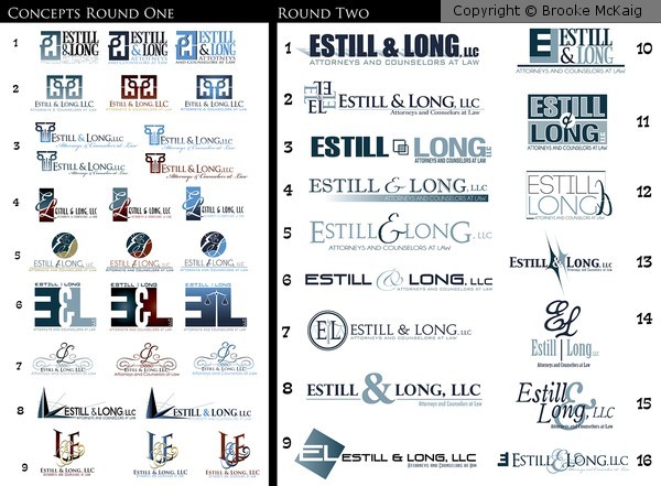 Estill & Long - Logo Concepts