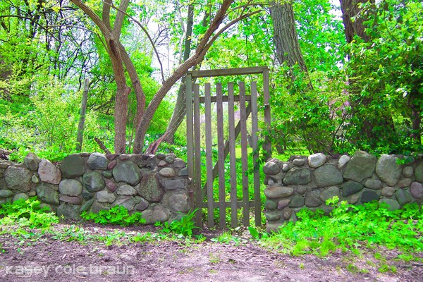 Stone Wall & Gate