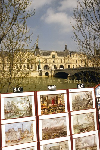 Souvenirs of Paris on Left Bank 2