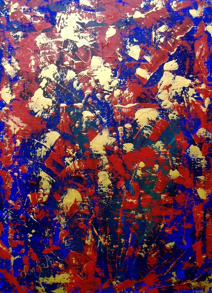 Acrylic abstract