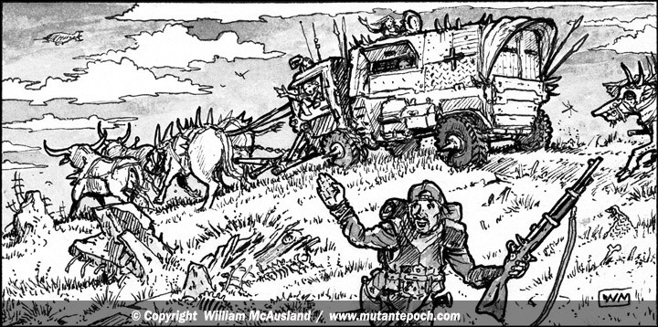 Leaving the Wagon Train