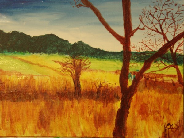 Northern Landscape 2 - Autumn Field
