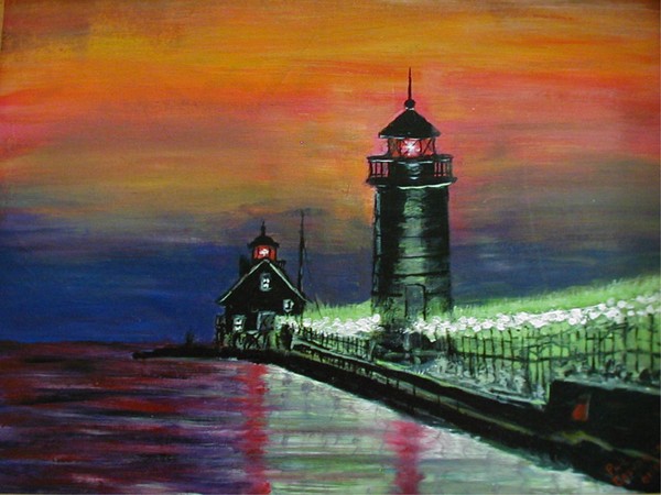 Evening at Grand Haven