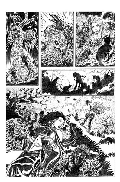 BK pencil art