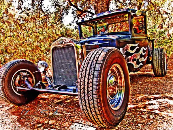 31 ford Rat Rod Pick-Up