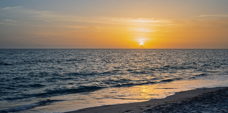 Saharan Dust Sunset.