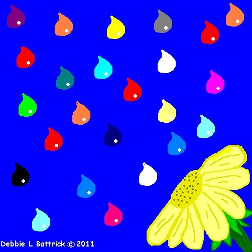 Colorfull Raindrops 
