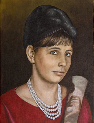 Portrait of my mother, early 60's