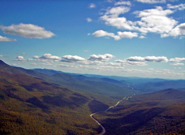 View from Cannon mt. NH 