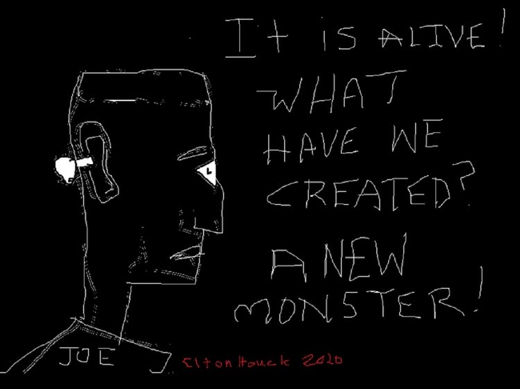 The MONSTER JOE...(c)..2020..elton houck...digital..PRESIDENT JOE--art.-