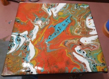 acrylic pour 2