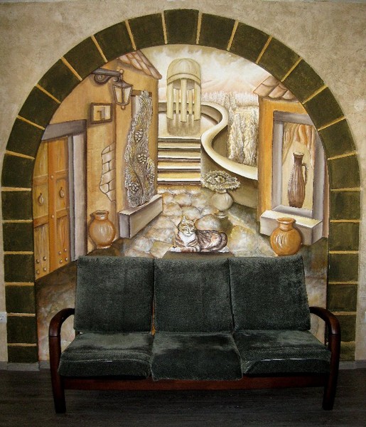 Bas- relief/ Arch.
