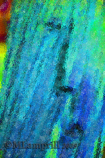 Blue tree