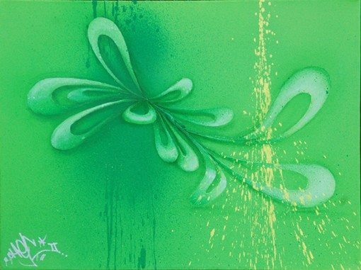 cool green chek SOLD