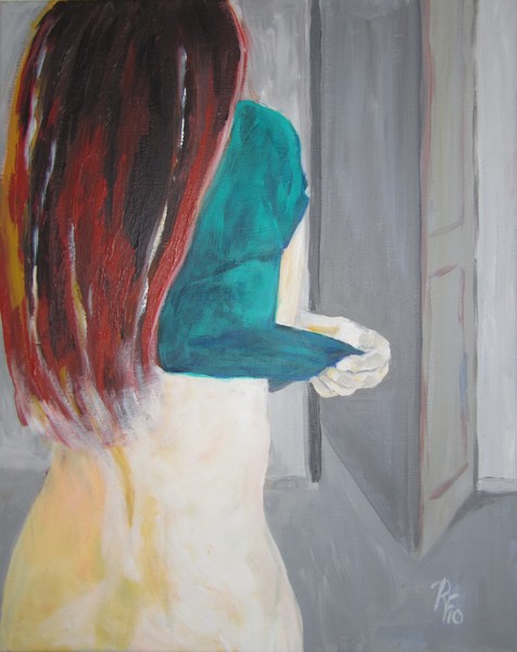 Behind the door