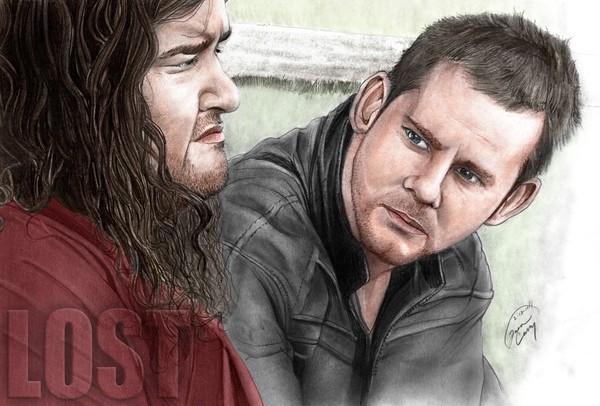 Hurley and Charlie