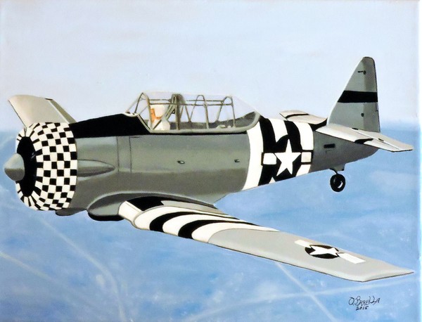 1941 AT-6 Texan Airplane 