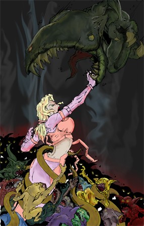 Outlaw Angel Pinup/Colors