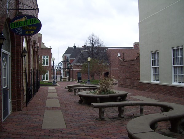 walkway through pella