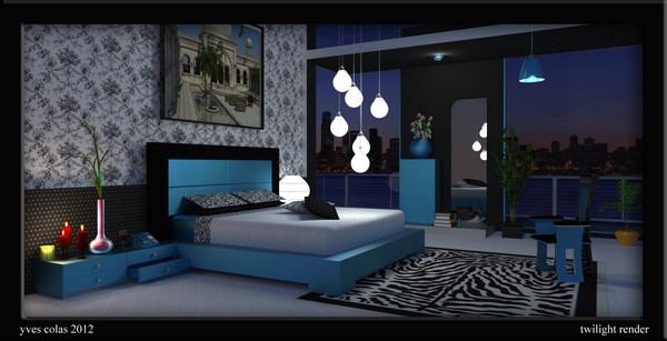 chambre moderne