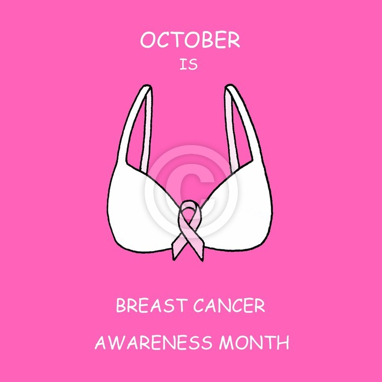 October is breast cancer awareness month.