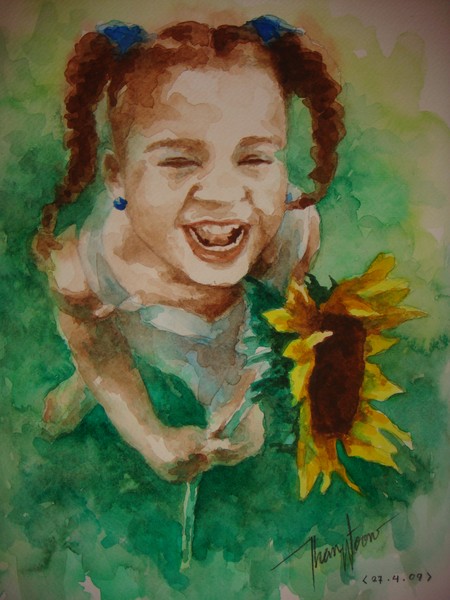Sunflower Girl