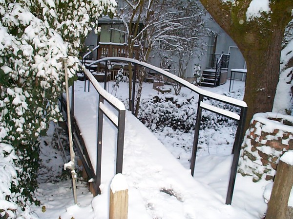 My Bridge in Snow