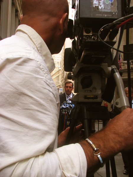 the press