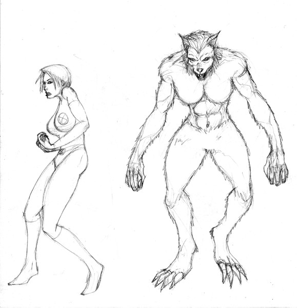 wolfsbane transforms into a werewolf?