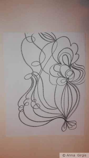 unfinished 1st layer drawing