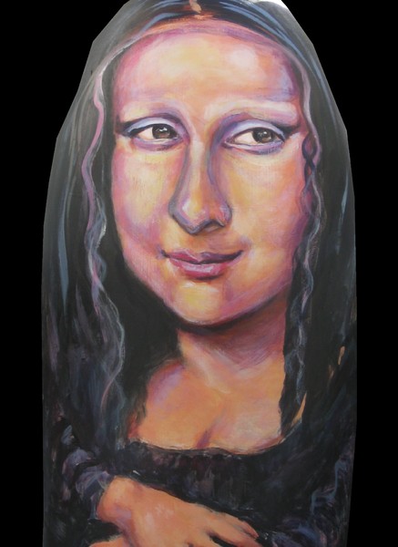 Mona Buoyed In Purple