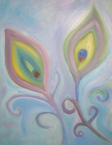 Pastel Peacock