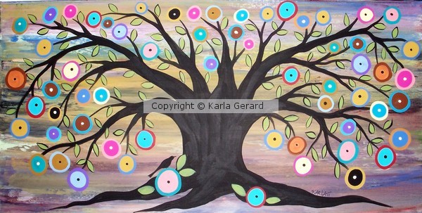 Tree Of Life And Bird