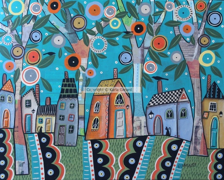 Folksy Neighborhood