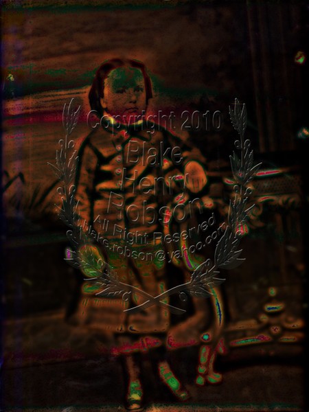 Ancestor antique photo artwork