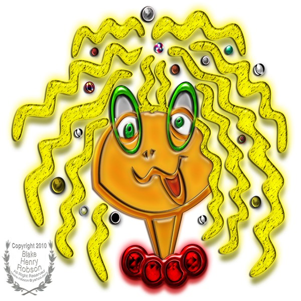 Cartoon Modern Girl