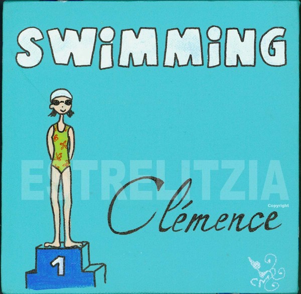 Swimming girl