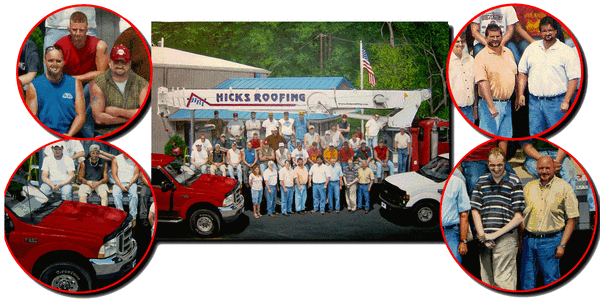 Hicks Roofing Staff