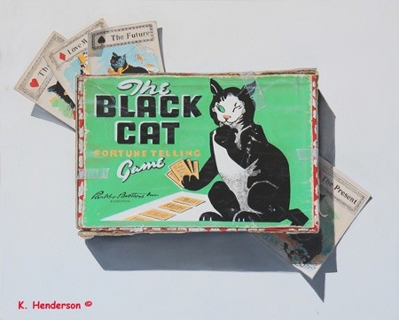 Fortune Telling Cat by K Henderson copy