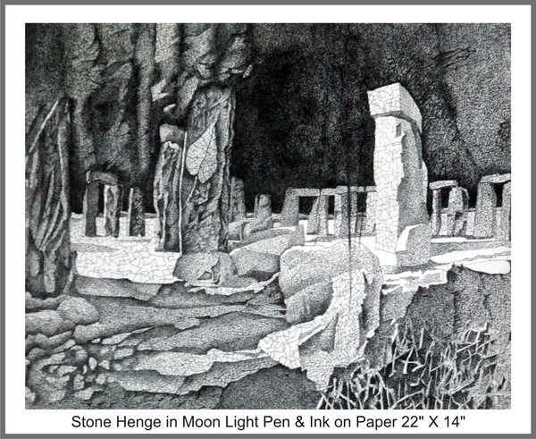 Pen & Ink on Paper