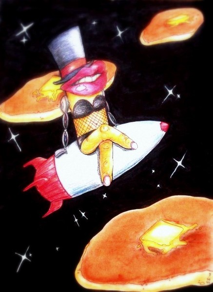 Pancakes in the Night Sky